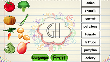 Fruit & Veggie Language Challenge