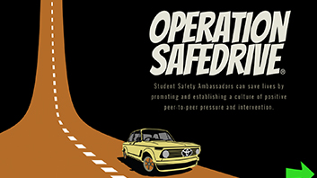 Operation SafeDrive Sldieshow and Wordsearch